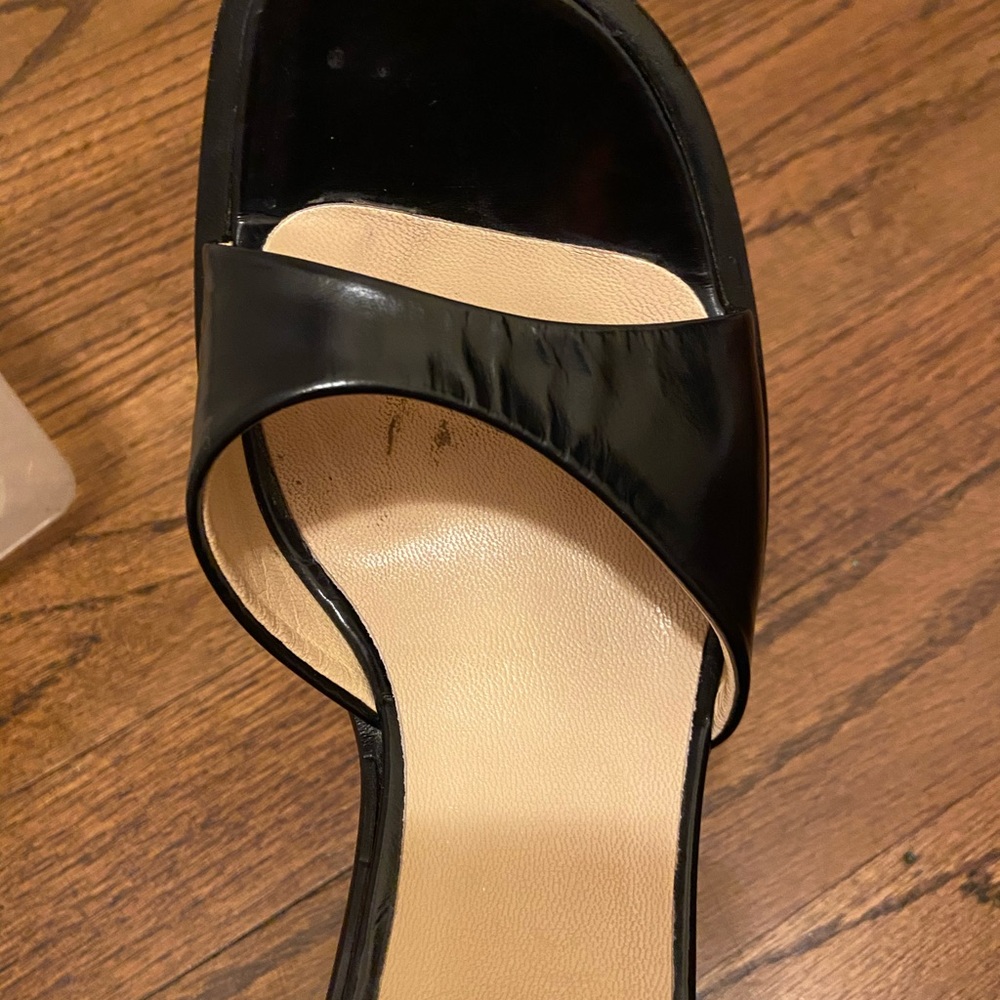 Otto Tootsi Plohound Leather open toe heels - Picture 5 of 7